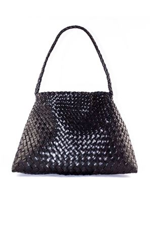 Borsa Santa Maria Mini S. Croce in pelle nera DRAGON DIFFUSION | 8700BLACK